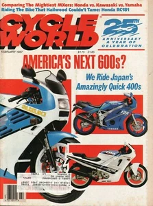1987 February Cycle World - Vintage Motorcycle Magazine - Picture 1 of 2