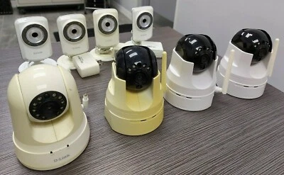 D-Link DCS-5222L, DCS-5025L, DCS-933L Set, Working and For Parts See Description - Image 1 of 4