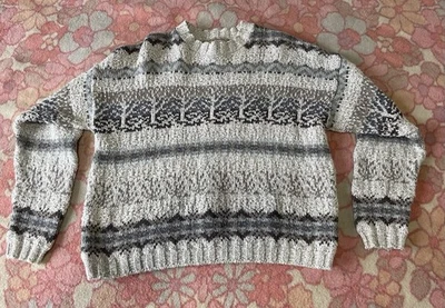 Suéter grande tejido Woolrich para mujer 100 % algodón Foto 1 de 3