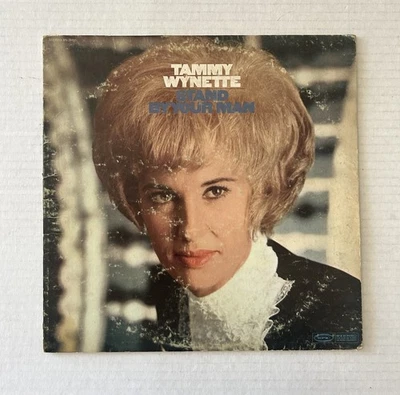 TAMMY WYNETTE Stand By Your Man Vinyl Record LP G/G- Pop Country Music Foto 1 de 4