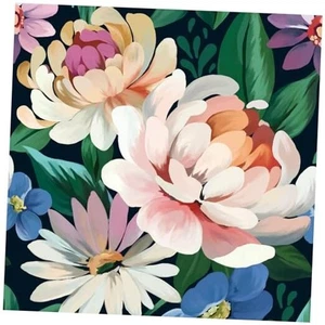 Peel and Stick Floral Wallpaper Removable Boho Wall Paper Vintage for - Picture 1 of 7