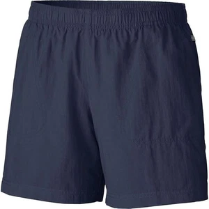 NEW Women's Columbia Sandy River Shorts Navy Blue Size Large 3" Inseam MSRP $45 - Picture 1 of 7