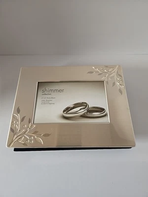 Álbum de fotos Reed & Barton Shimmer Nml 1100 4x6 nuevo en caja Sku#860283 Foto 1 de 4