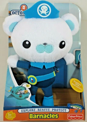 Figura de peluche Fisher-Price Octonauts CAPTAIN BARNACLES 8 pulgadas ¡NUEVA! Foto 1 de 3