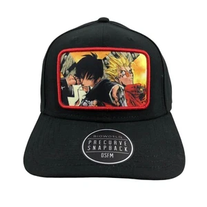 Trigun Bioworld Series Magazine w/Illustrated Patch Cap SnapBack Hat Rare NWT - Picture 1 of 6