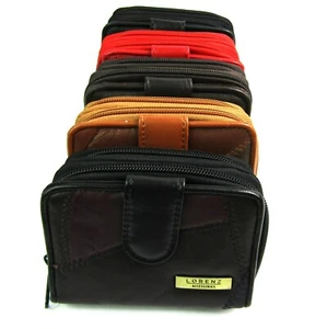 Nuevo Lorenz Damas Alta Calidad Suave Patchwork Cuero Cartera Porta Tarjeta de Crédito - Imagen 1 de 72