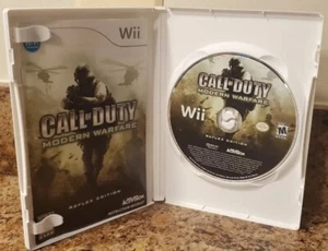 Nintendo Wii Call Of Duty Modern Warfare Game Reflex Edition 2009 By Activision - Picture 1 of 24