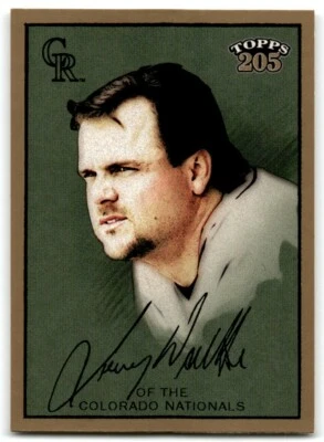 2003 TOPPS 205 LARRY WALKER COLORADO ROCKIES #72 - Image 1 of 2