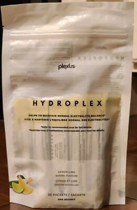Plexus Hydroplex Hydrate Electrolyte Drink Mix Lemon Lime 20 Packets Exp 12/2025 - Picture 1 of 4