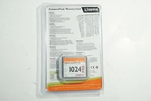 NEW Kingston 1GB Compact Flash Card, Free 2-3 Day Ship!!! - Picture 1 of 3