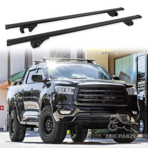 135CM Roof Rack Cross Bar Cargo Kayaks Carrier w/ Lock For GWM Great Wall Cannon - Picture 1 of 12