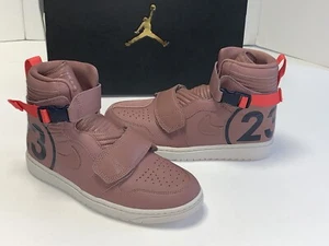 Nike Air Jordan 1 MOTO SMOKEY MAUVE 23 Mens Sneakers AT3146 204 Sz 10.5 - Picture 1 of 11