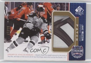 2014 SP Game Used Stadium Series/Winter Classic Materials /99 Jake Muzzin Patch