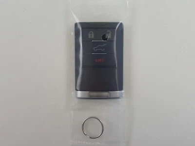 ORIGINAL CADILLAC CTS WAGON 08-13 OEM KEY LESS ENTRY REMOTE FOB DRIVER-2 ALARM - Image 1 of 4