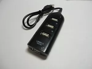 Cable divisor de mouse impresora de expansión multiconcentrador USB 2.0 de 4 puertos para computadora portátil de escritorio - Imagen 1 de 10