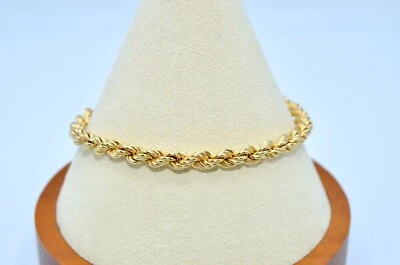 Pulsera cuerda oro 14k. 4,8 gr Foto 1 de 4