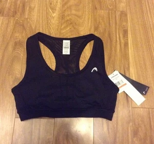 NUEVO CON ETIQUETAS SUJETADOR DEPORTIVO CABEZA DE MUJER Talla PEQUEÑA NEGRO $30.00 - Imagen 1 de 3