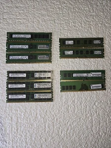 Lot of 11, 8GB, RAM, Desktop Memory, Kingston, Hynix, Samsung, ++ - Picture 1 of 5