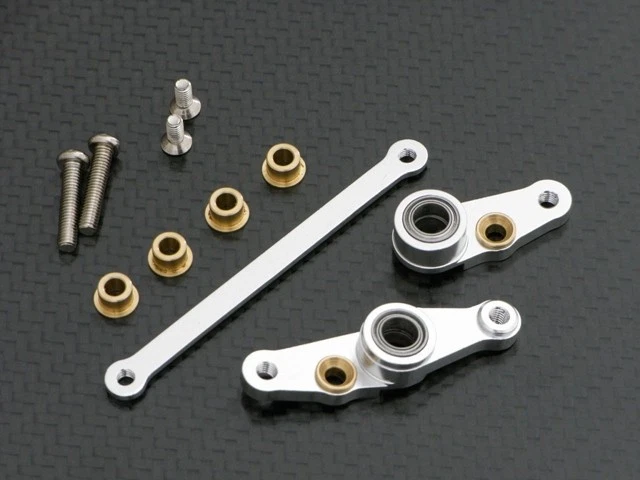 Lenkung Anlenkung f. Tamiya DF-01 DF01  TA-01 TA01 Manta Ray Alu Tuning DF1048 - Bild 1 von 1