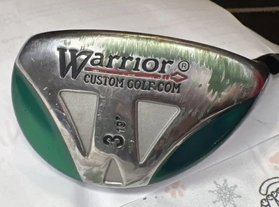 Warrior Custom Golf 3 madera/híbrido 19* para RHP tour 3.1 varilla de grafito 39.5” Foto 1 de 4