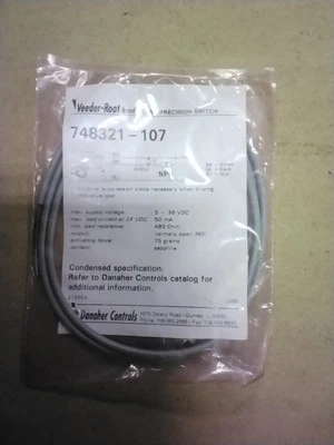 Interruptor de ultra precisión Veeder-Root 748321-107, transistor de salida NPN 213353 Foto 1 de 2