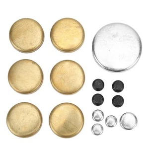 New Brass Freeze Plug Kit MPE‑108BR For 255ci 260ci 289ci 302ci - Picture 1 of 12