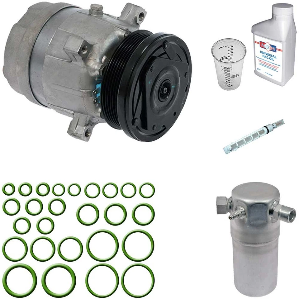 Compresor de aire acondicionado Omega para Dodge Durango 2012 2013 con kit de reparación de aire acondicionado CSW Foto 1 de 1