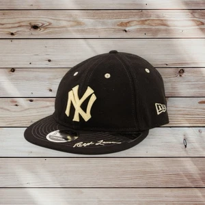 Polo Ralph Lauren NY Yankees New Era Retro 9FIFTY Strapback Hat Cap Cooperstown - Picture 1 of 9