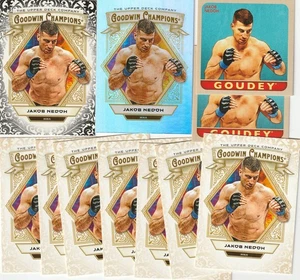 Lote Goodwin Champions 2025 cubierta superior MMA - JAKOB NEDOH x11 GOUDEY FOIL BRILLANTE - Imagen 1 de 1