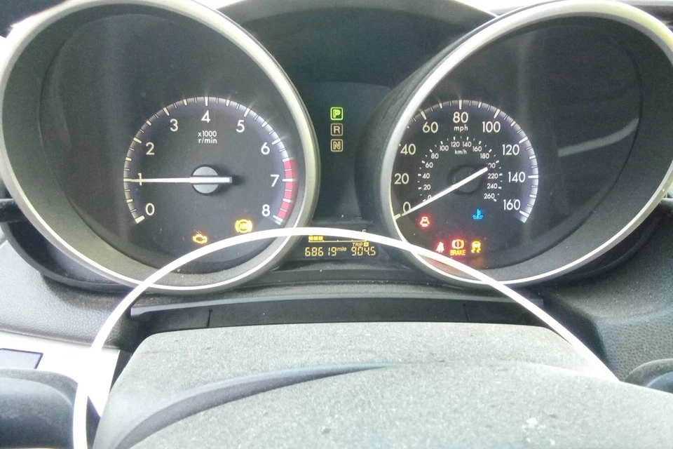 Mazda 3 OE 2012 velocímetro calibre clúster 68 k millas Mazda Foto 1 de 4