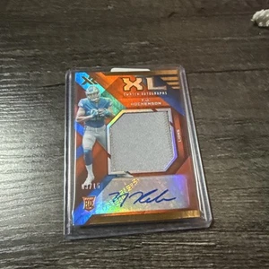 2019 Xr T.j. Hockenson Swatch Autographs 2/15 Card Rxl-10 - Picture 1 of 8