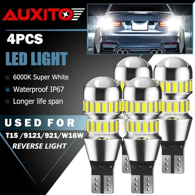 912 921 LED Reverse Backup Light Bulbs 6000K White for Hyundai Accent 2003-2020 - Image 1 of 4