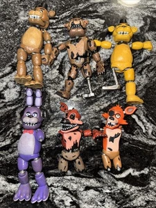 FNAF Funko Five Nights At Freddy's 5” Articulated Figure Parts Lot 2016 - Picture 1 of 7