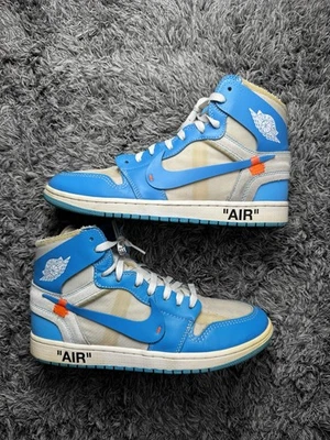 Size 10.5 - Jordan 1 Retro OG x Off-White High UNC - Image 1 of 4