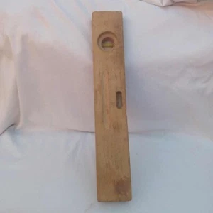 Old wooden spirit level old tool old craft folk art - Picture 1 of 17