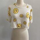 Altar?D State Cropped Smiley Lounge Top Size S