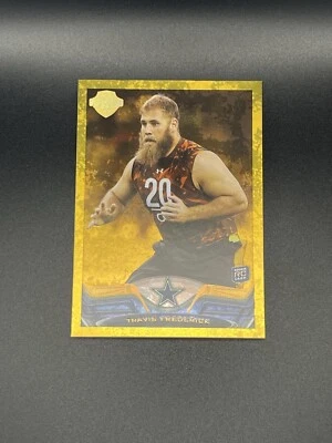 2013 Topps Travis Frederick Gold Legends In The Making 2/99 Dallas Cowboys RC - Image 1 of 3
