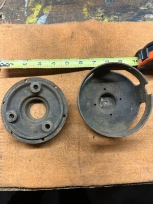 Ford Model "T" Generator End Cover & End Plate Tin Lizzy Rat Hot Rod Jalopy Foto 1 de 2