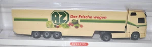Wiking 0528 04 MB Actros Refrigerator Produce Truck/Trailer ("AZ") - NEW w/BOX - Picture 1 of 3