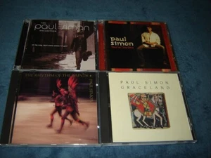 Lot of 4 Paul Simon CD's Graceland, Rhythm of Saints, Collection, You're the One - Imagen 1 de 2