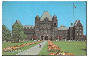 Tarjeta postal - Edificios del Parlamento Provincial, Toronto, Ontario, Canadá. 1950’ - Imagen 1 de 2