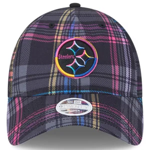 Pittsburgh Steelers New Era Women's 2024 NFL Crucial Catch Adjustable Hat Cap - Picture 1 of 7