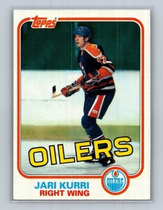 1981-82 Topps Jari Kurri RC #18 Oilers 