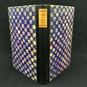 Vers von Adelaide Crapsey 1934 Hardcover Neuauflage 3. Auflage - Bild 1 von 10