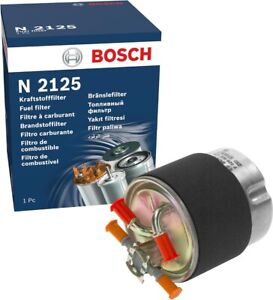 Bosch F026402125 Fuel Filter In-Line Fits Nissan Qashqai X-Trail Murano N2125