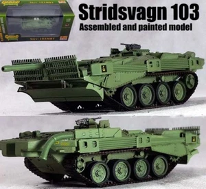 Stridsvagn STRV 103 S-Tank Swedish unconventional MBT 1/72 no diecast Easy model - Picture 1 of 6