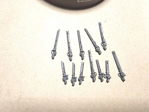 Games Workshop Warhammer 40k AdMech Sicarian Infiltrator Blades X12 Bits Spare 4 - Picture 1 of 2