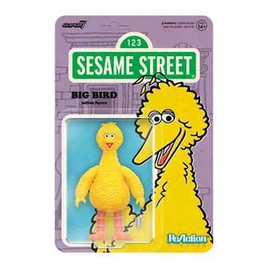 Big Bird - Plaza Sésamo - Ola 3 - Figuras de reacción - Super7 - Imagen 1 de 3