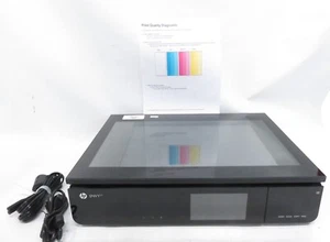 Usado, sin carro negro. * Impresora todo en uno HP Envy 120 copiadora escáner con WiFi - Imagen 1 de 13