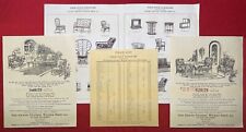 1920-1930c **GRAND CENTRAL WICKER SHOP, INC.** NY PAMPHLET+2 FLYERS+PRICE LIST!